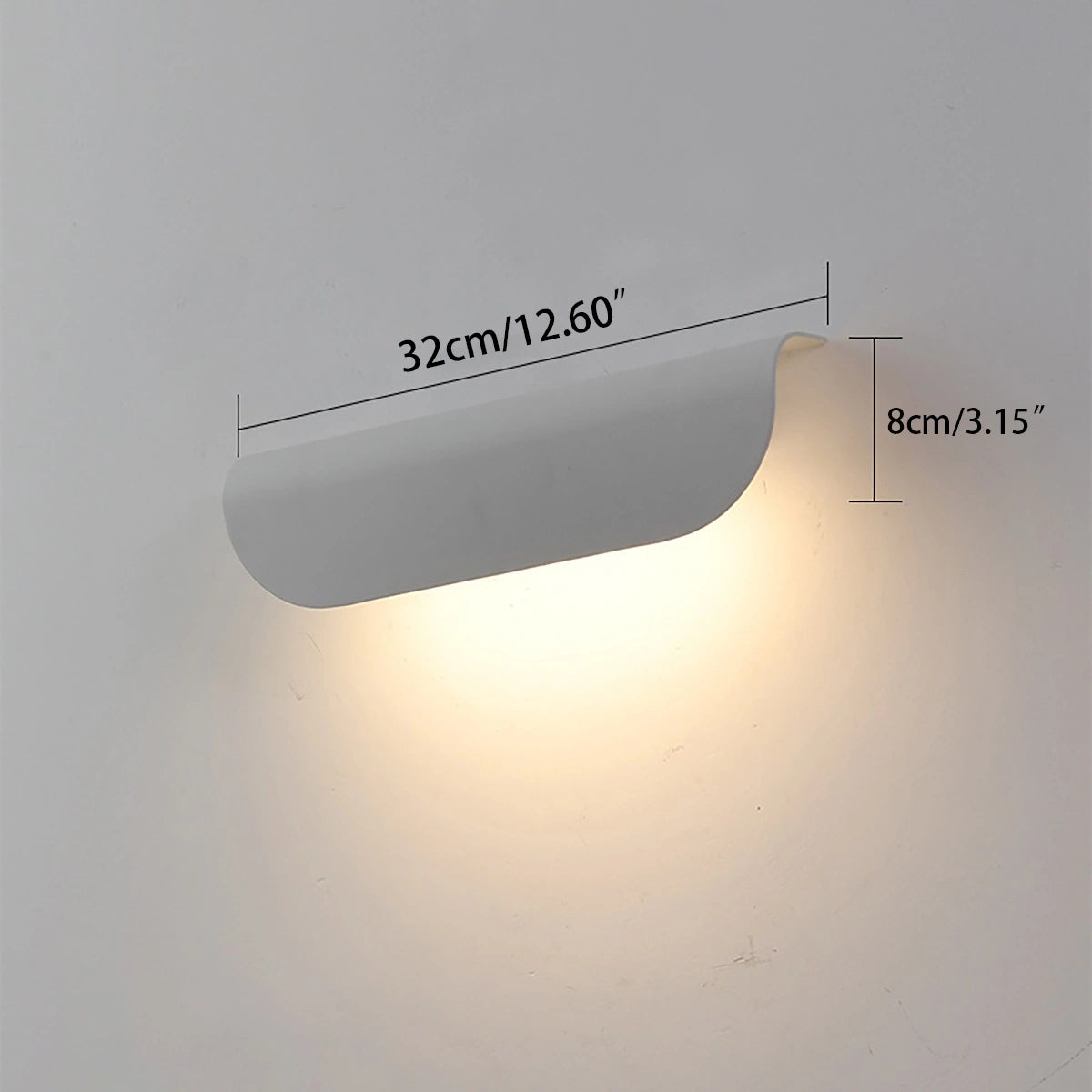 Antizer Curled Leaf Outdoor Wall Light