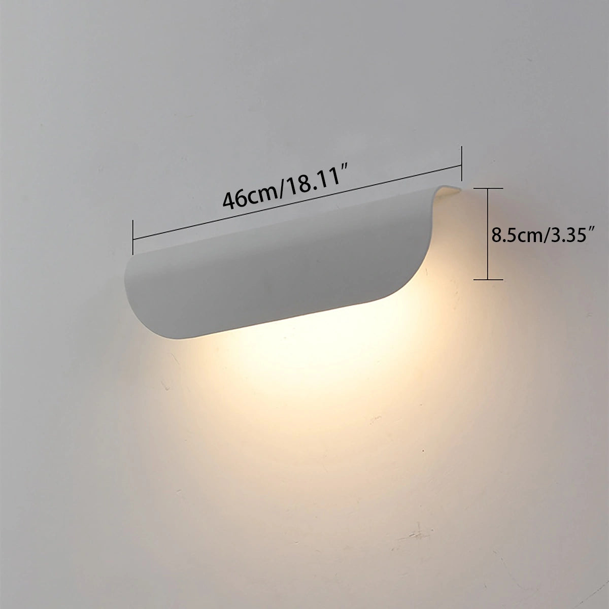 Antizer Curled Leaf Outdoor Wall Light