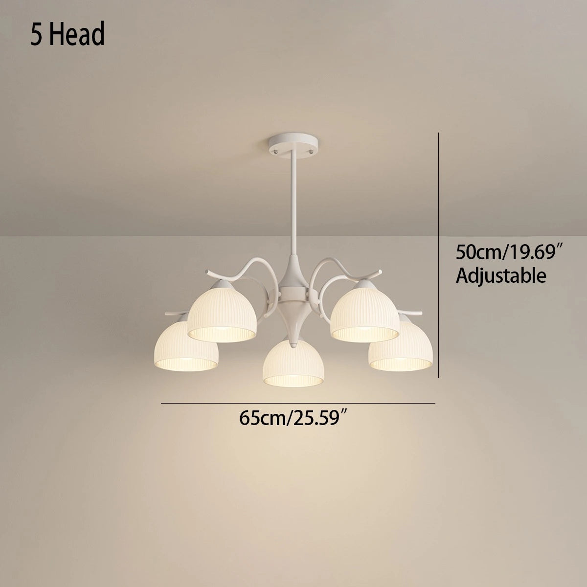 Antizer French Pastoral Living Room Chandelier