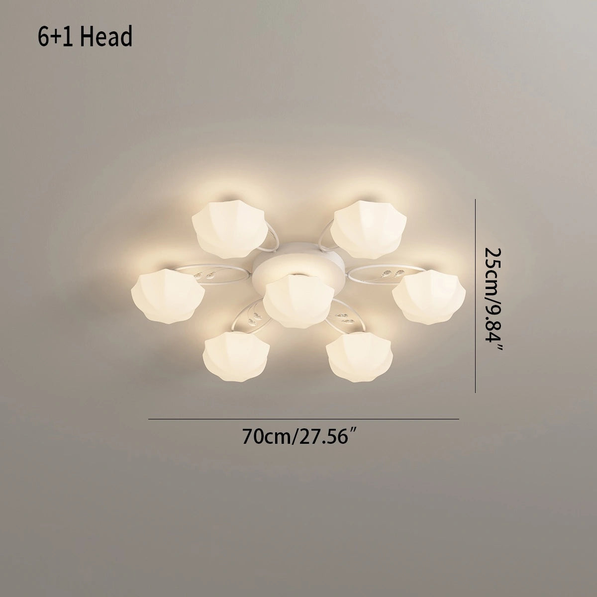Antizer Light Luxury French Bud Ceiling Lamp
